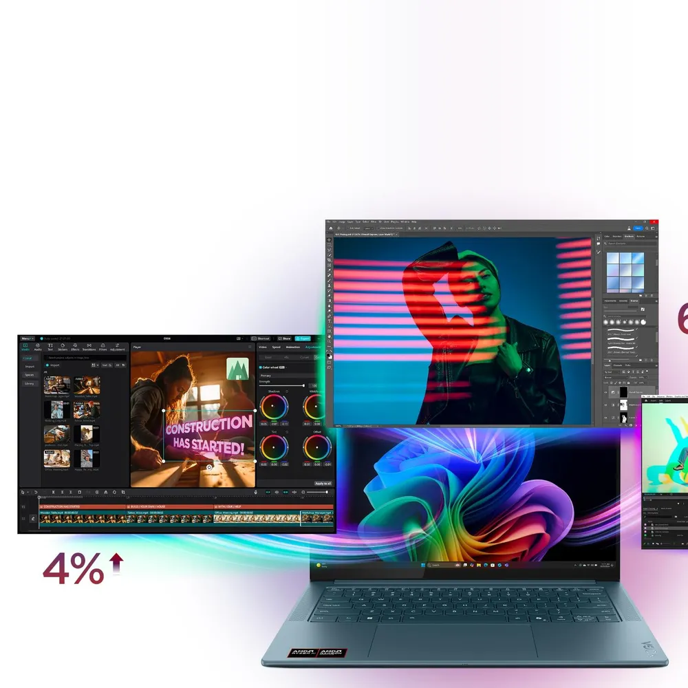 Lenovo Yoga Pro 7 83LX000JCL AMD Ryzen AI 9 365 32GB 1TB 14.5" OLED, foto 10
