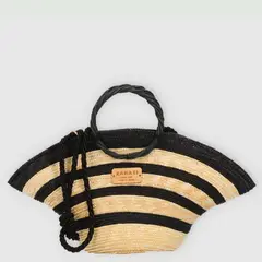 ZAHATI - Bolso Mimbre Mujer