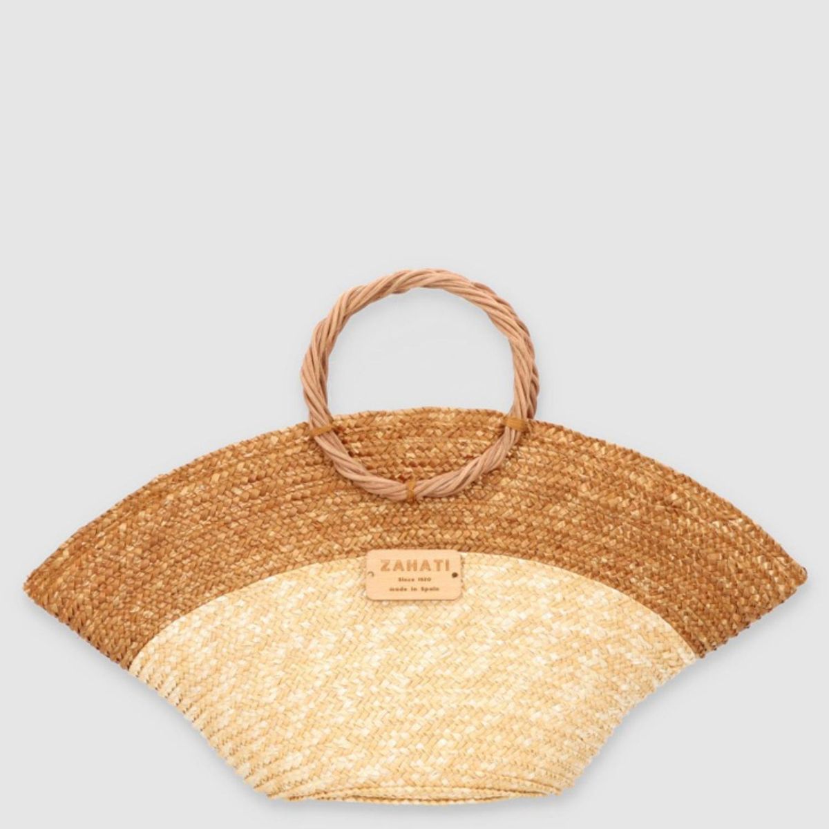 ZAHATI - Bolso Mimbre Mujer Zahati