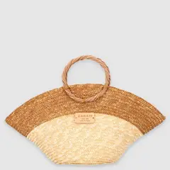 ZAHATI - Bolso Mimbre Mujer