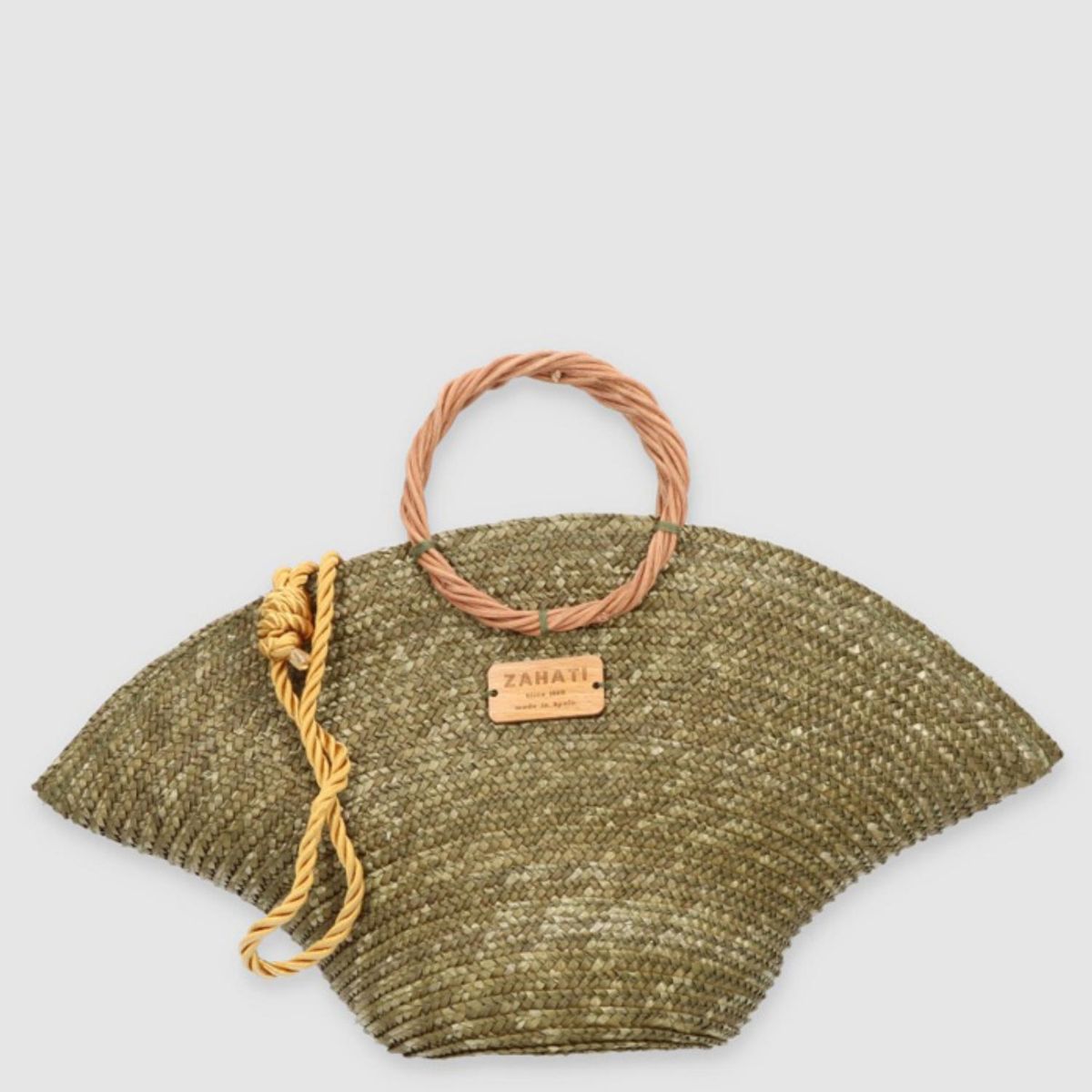 ZAHATI - Bolso Mimbre Mujer Zahati