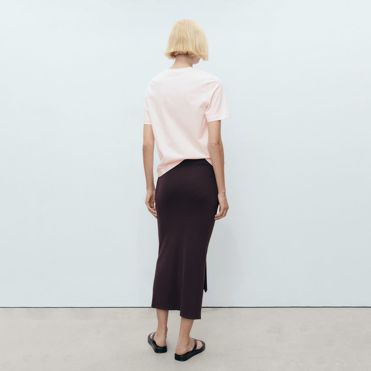 MANGO - Polera Estampado Floral Mujer Mango