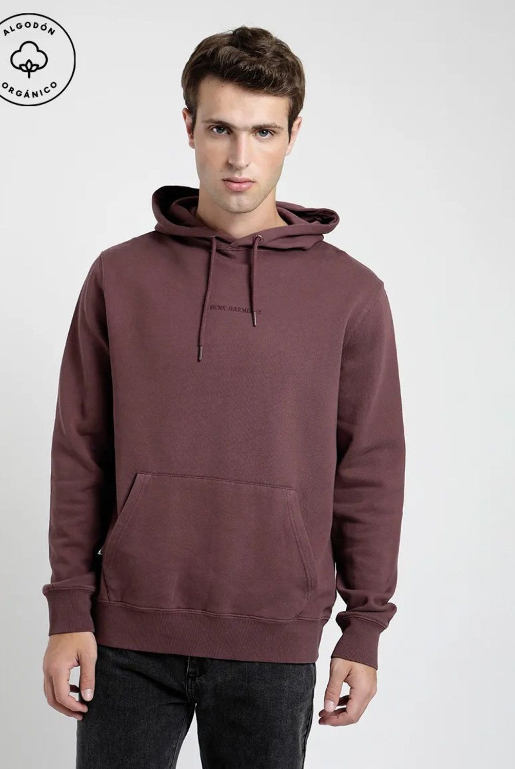 FROENS - Polerón Hoodie Algodón Orgánico Hombre Froens