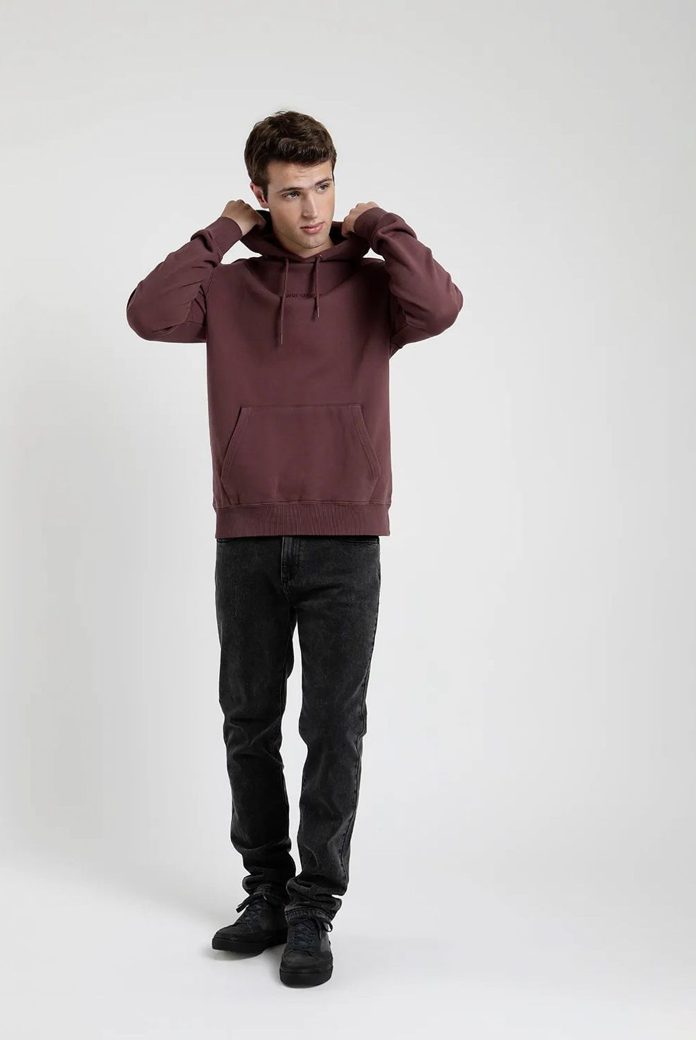FROENS - Polerón Hoodie Algodón Orgánico Hombre Froens