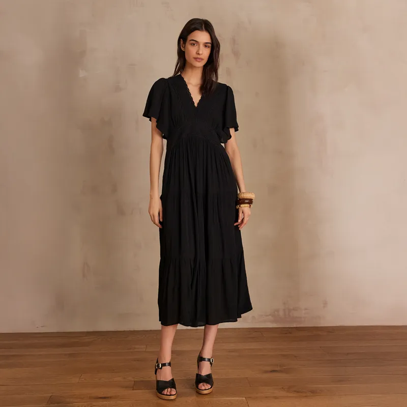 MAISON 123 - Vestido Largo Mujer 123
