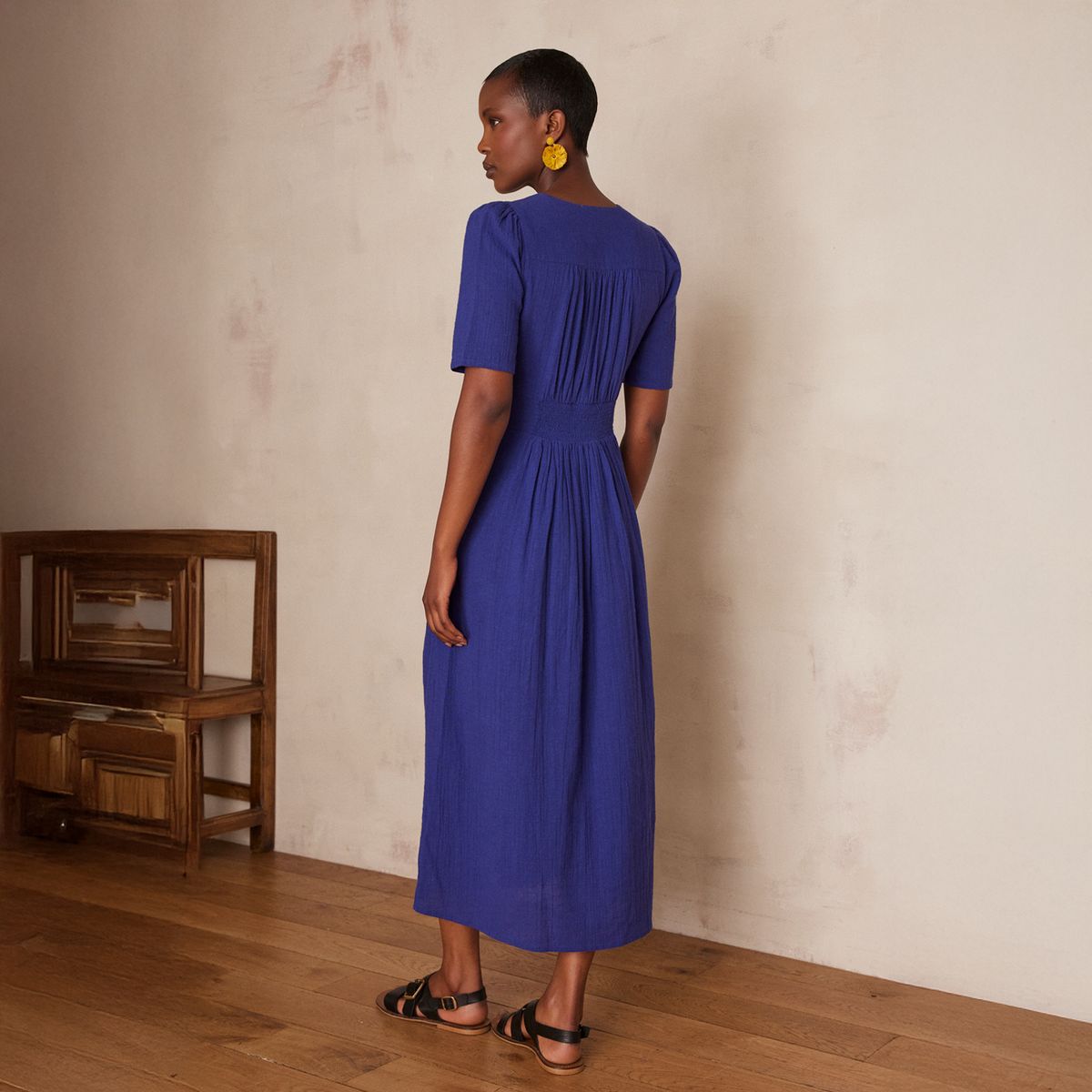 MAISON 123 - Vestido 100% Algodón Mujer Maison 123