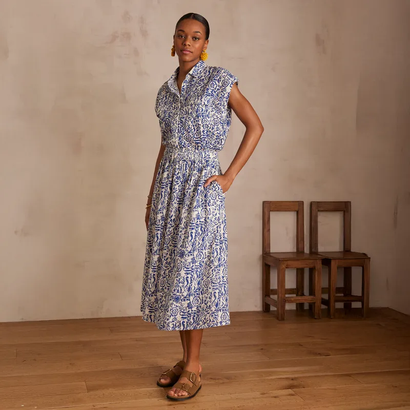 MAISON 123 - Falda 100% Algodón Mujer Maison 123