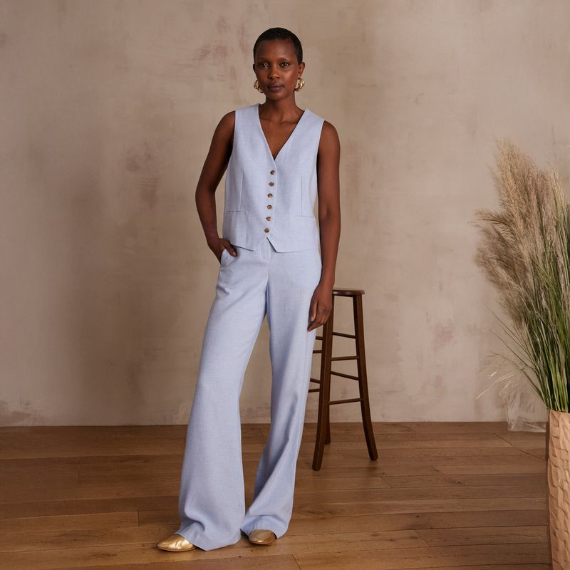 MAISON 123 - Pantalón Sastrero Mujer 123