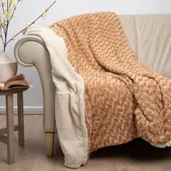 DORAL - Manta Plush Sherpa Cafe