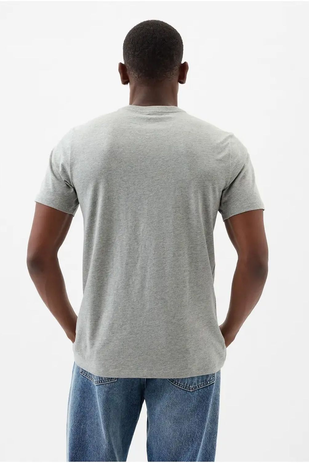 GAP - Polera Manga Corta Everyday Soft Basic Logo Hombre Gap