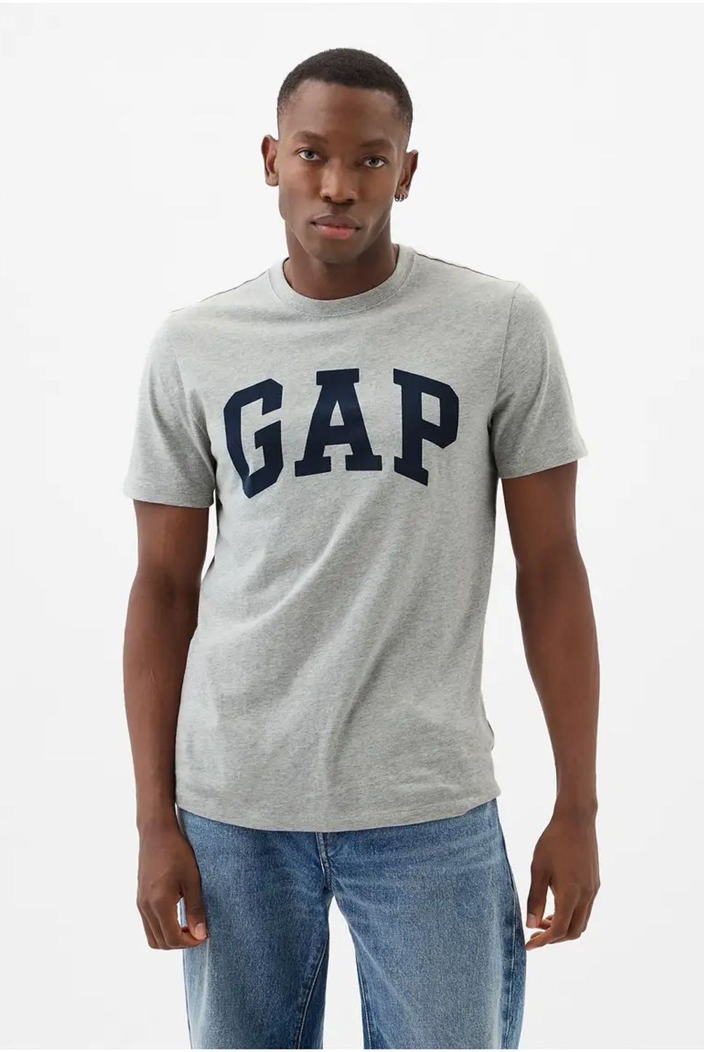 GAP - Polera Manga Corta Everyday Soft Basic Logo Hombre Gap