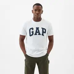 GAP - Polera Manga Corta Everyday Soft Basic Logo Hombre