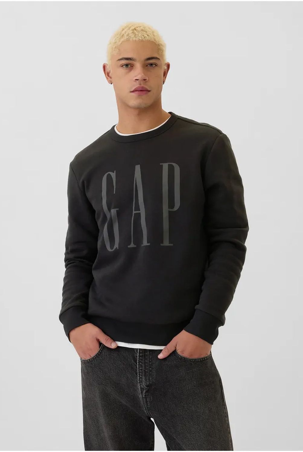 GAP - Polerón Lw Db Fleece Hombre Gap