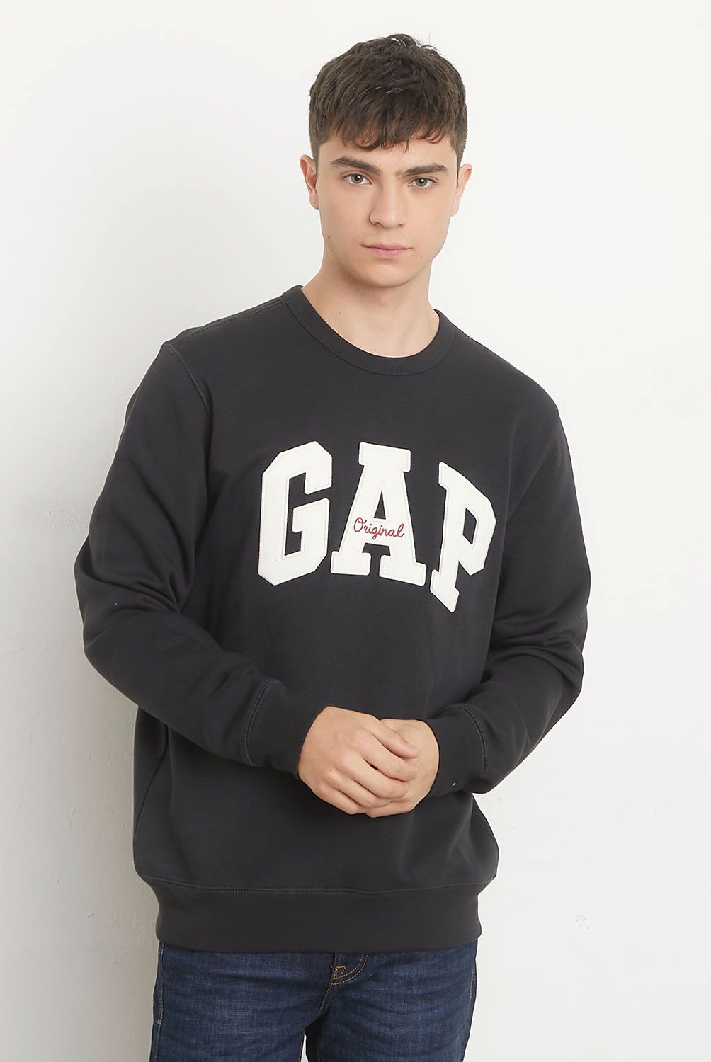 GAP - Polerón Original Arch Crew Hombre Gap