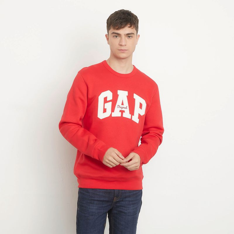 GAP - Polerón Original Arch Crew Hombre Gap