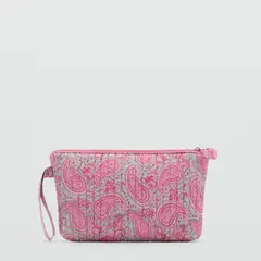 MANGO - Neceser Acolchado Estampado Mujer