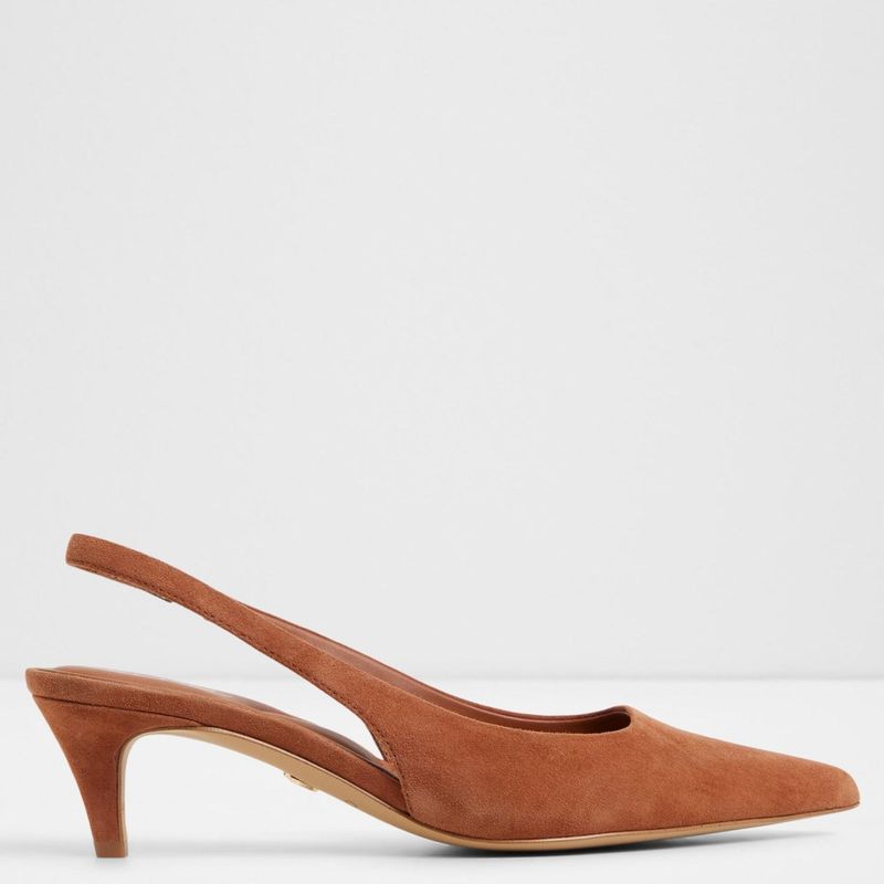 ALDO - Leane Zapato Formal Mujer Cuero Café Aldo