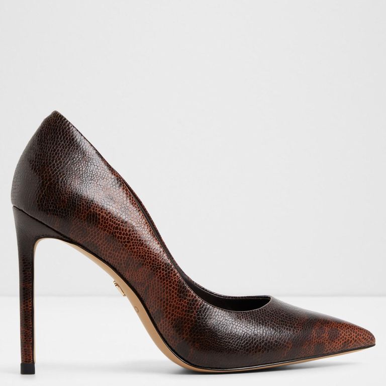 Stessy1 Zapato Formal Mujer Café