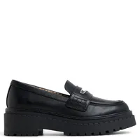 Mocasín Mujer Negro