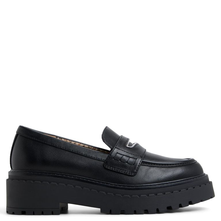 Mocasín Mujer Negro