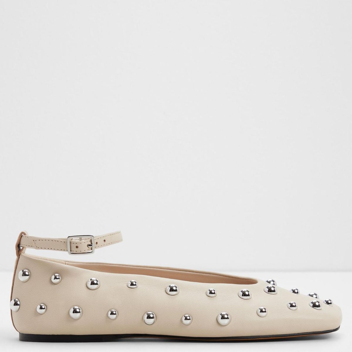 ALDO - Beralalden Ballerina Mujer Cuero Blanco Aldo