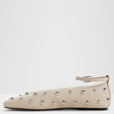 Imagen 2 del producto Beralalden Ballerina Mujer Cuero Blanco