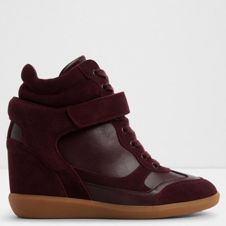 ALDO Belisse Zapatilla Urbana Mujer Cuero Rojo