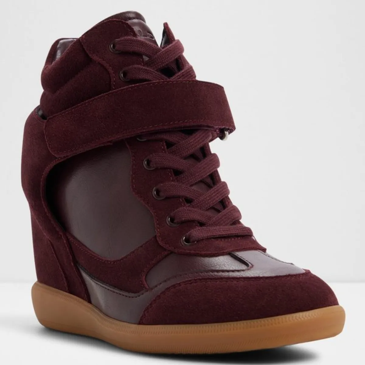 ALDO - Belisse Zapatilla Urbana Mujer Cuero Rojo Aldo