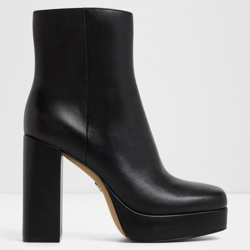 ALDO - Vaylen Botín Mujer Cuero Negro Aldo