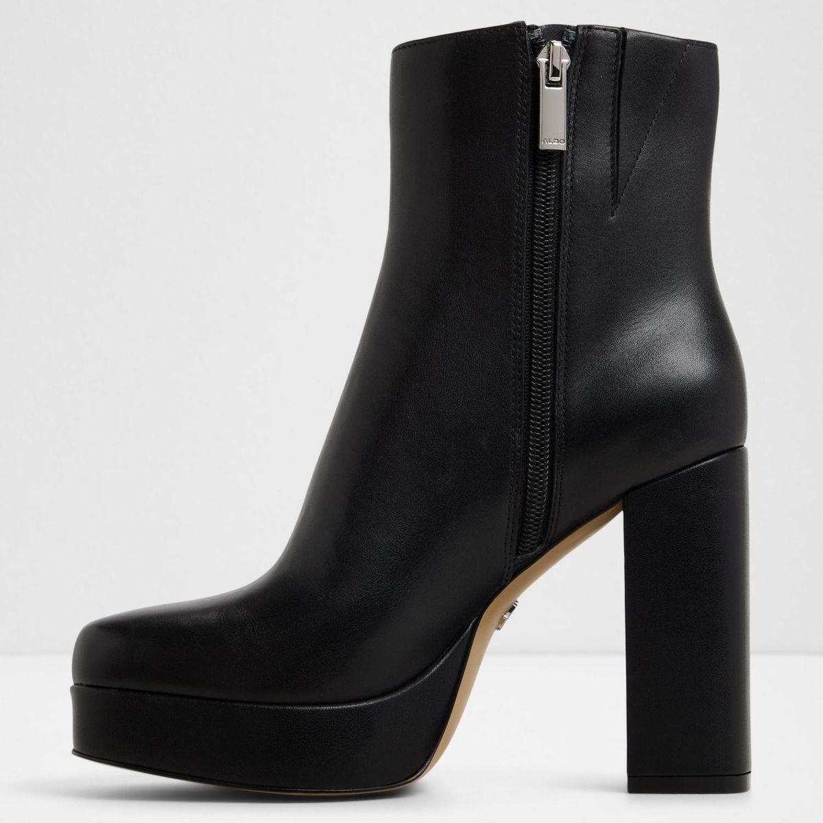 ALDO - Vaylen Botín Mujer Cuero Negro Aldo