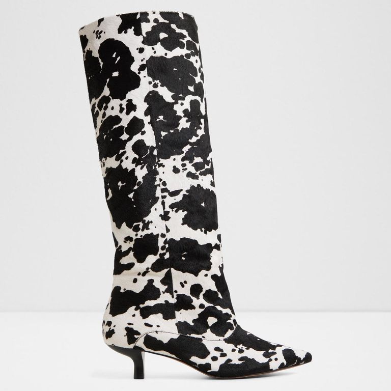 Everose Bota Mujer Cuero Blanco