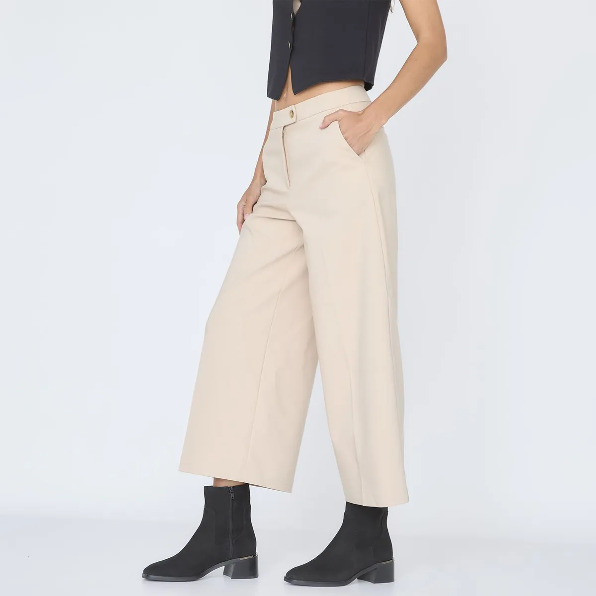 ALDO - Meraendar Botín Mujer Cuero Negro Aldo