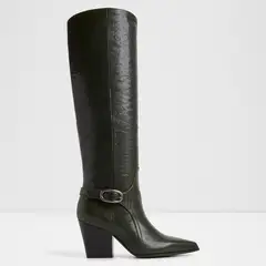ALDO - Saddle Bota Mujer Cuero Verde
