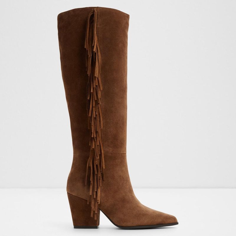 ALDO - Kaelya Bota Mujer Cuero Café Aldo