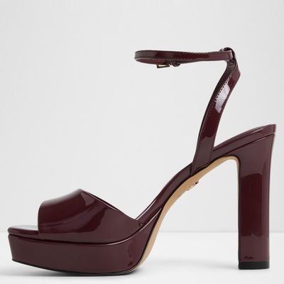 Imagen 2 del producto Chicgleam Sandalia Mujer Rojo