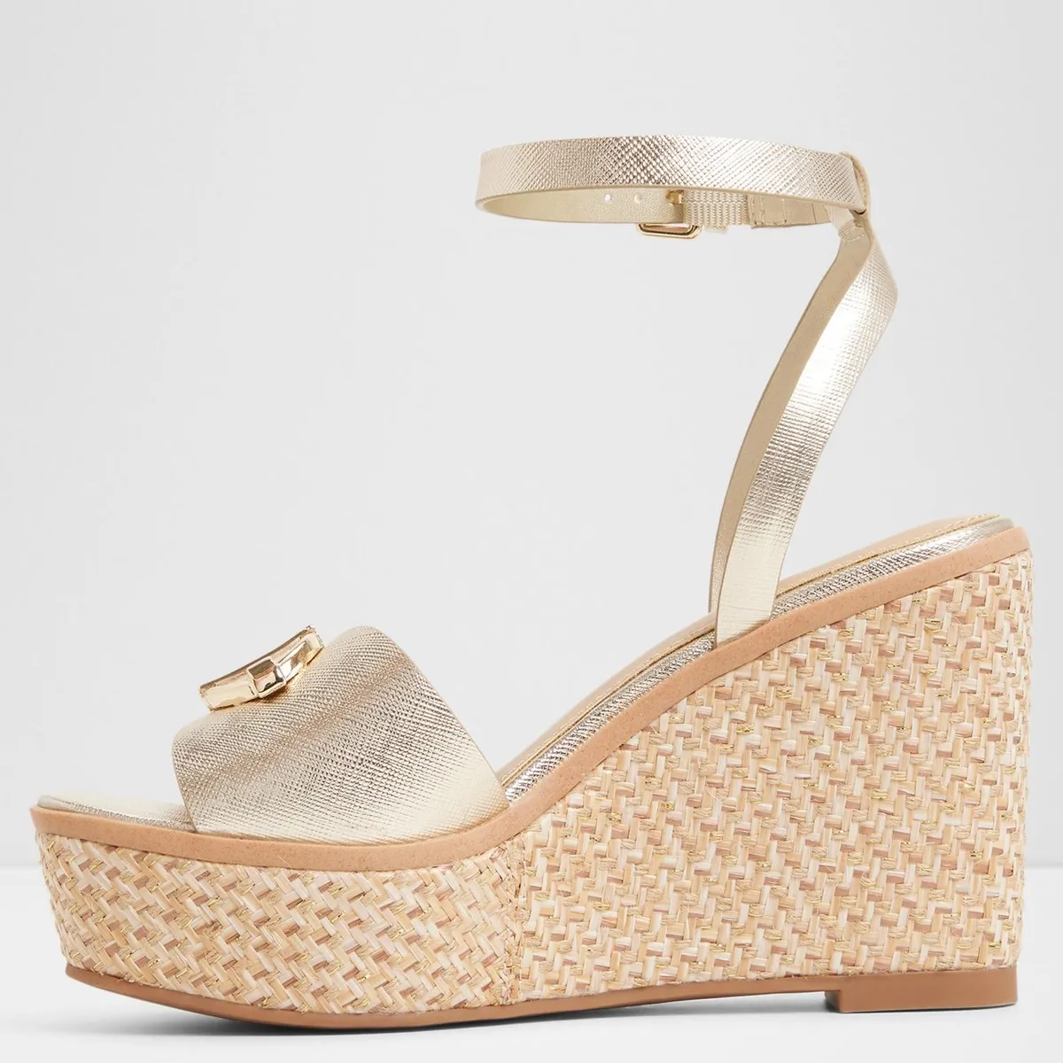 ALDO - Droin Sandalia Mujer Dorado Aldo