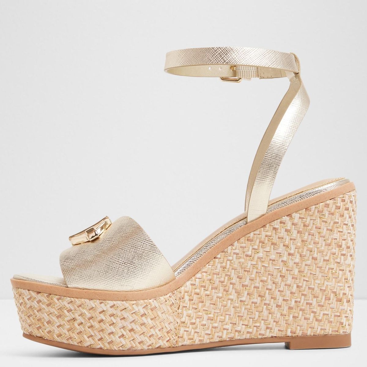 ALDO - Droin Sandalia Mujer Dorado Aldo