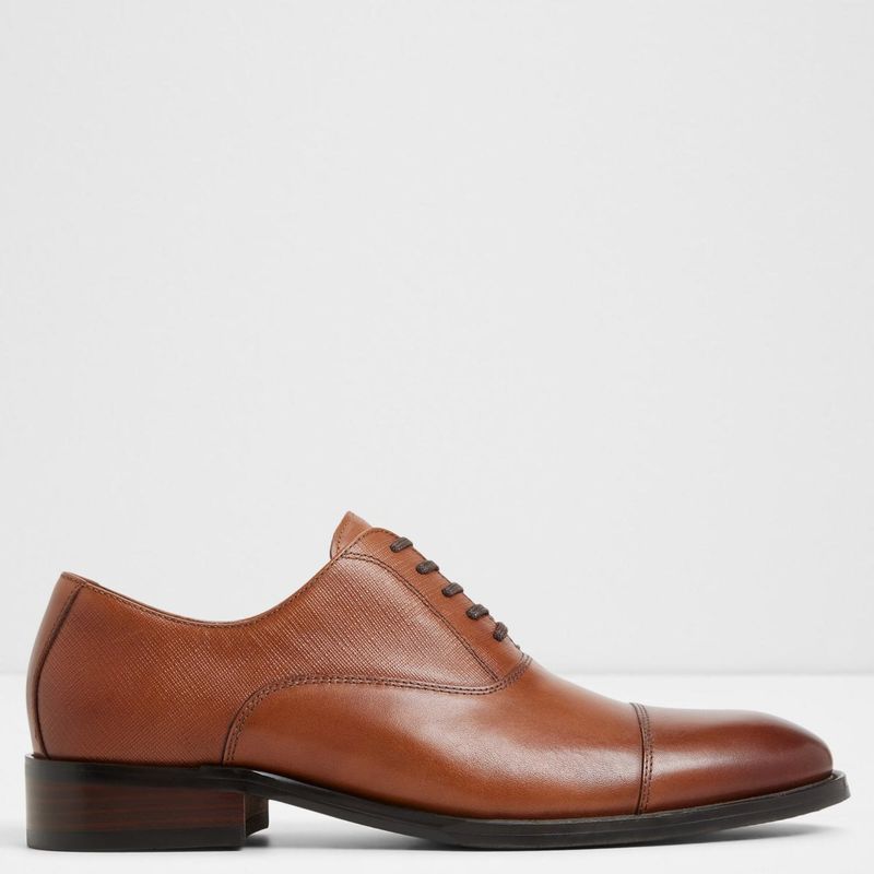ALDO - Zapato Formal Hombre Cuero Café Aldo