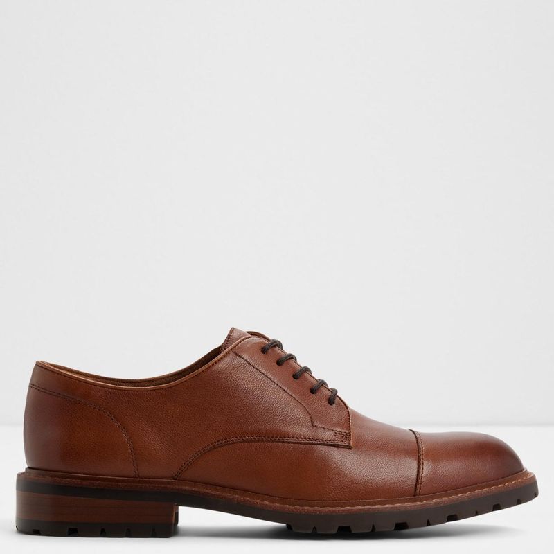 ALDO - Zapato Formal Hombre Cuero Café Aldo