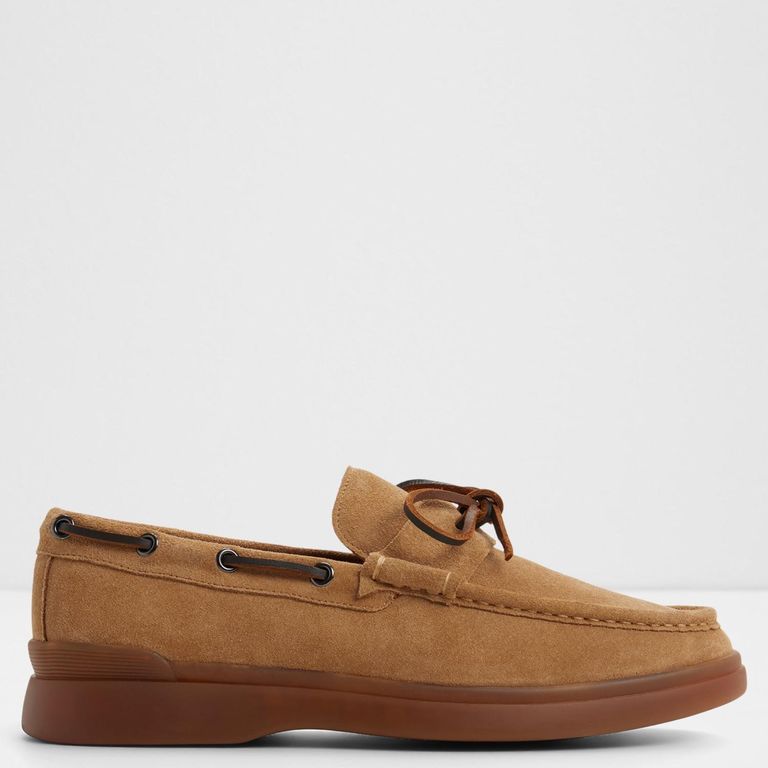 Zapato Casual Hombre Cuero Café