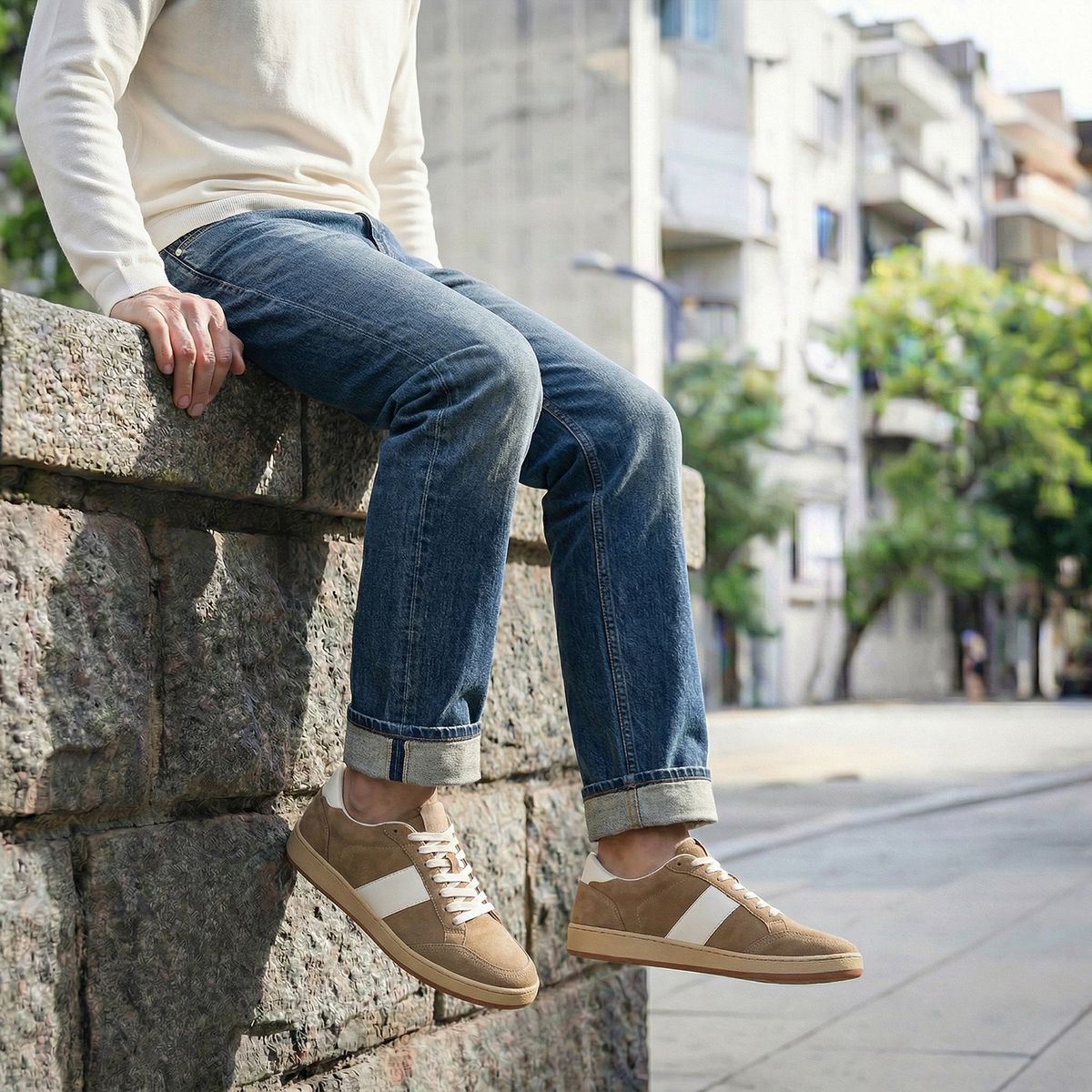 ALDO - Roscoe Zapatilla Urbana Hombre Beige Aldo