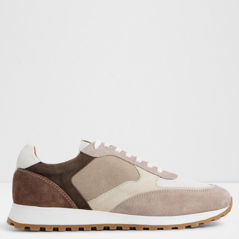 ALDO Gordo Zapatilla Urbana Hombre Cuero Taupe