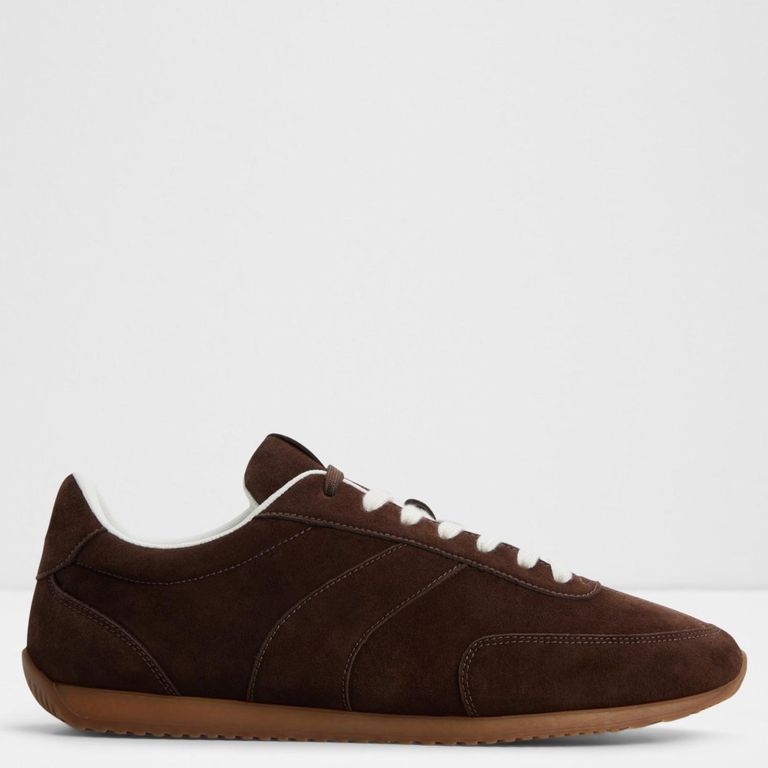 ALDO Nathaniel Zapatilla Urbana Hombre Cuero Café