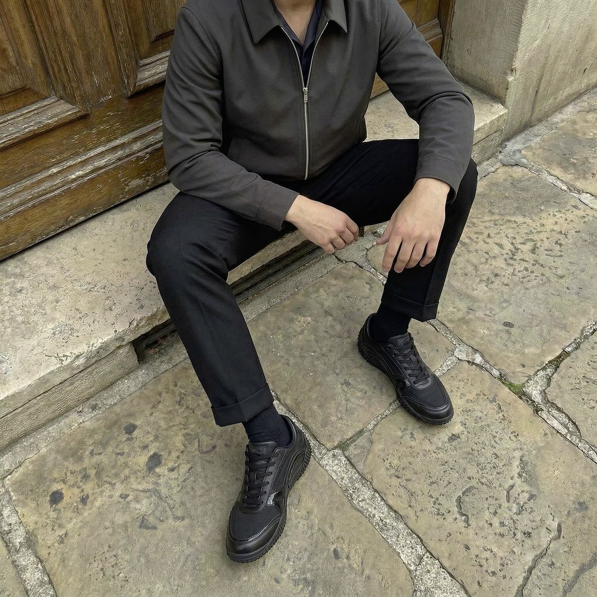 ALDO - Drive Zapatilla Urbana Hombre Negro Aldo