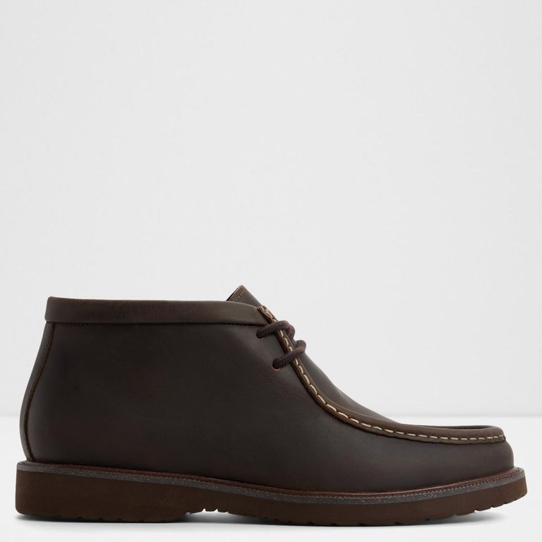 Zapato Casual Hombre Cuero Café