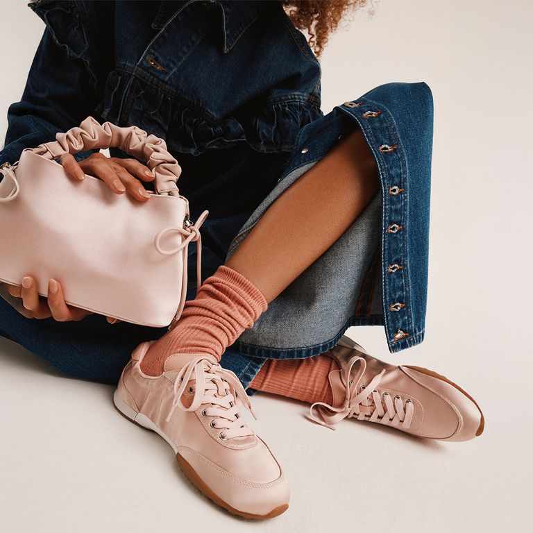 ALDO Zapatilla Urbana Mujer Ballet Sneakers Rosado