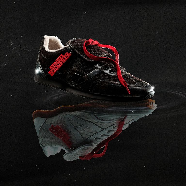 Thevoid Zapatilla Urbana Hombre Café Stranger Things x