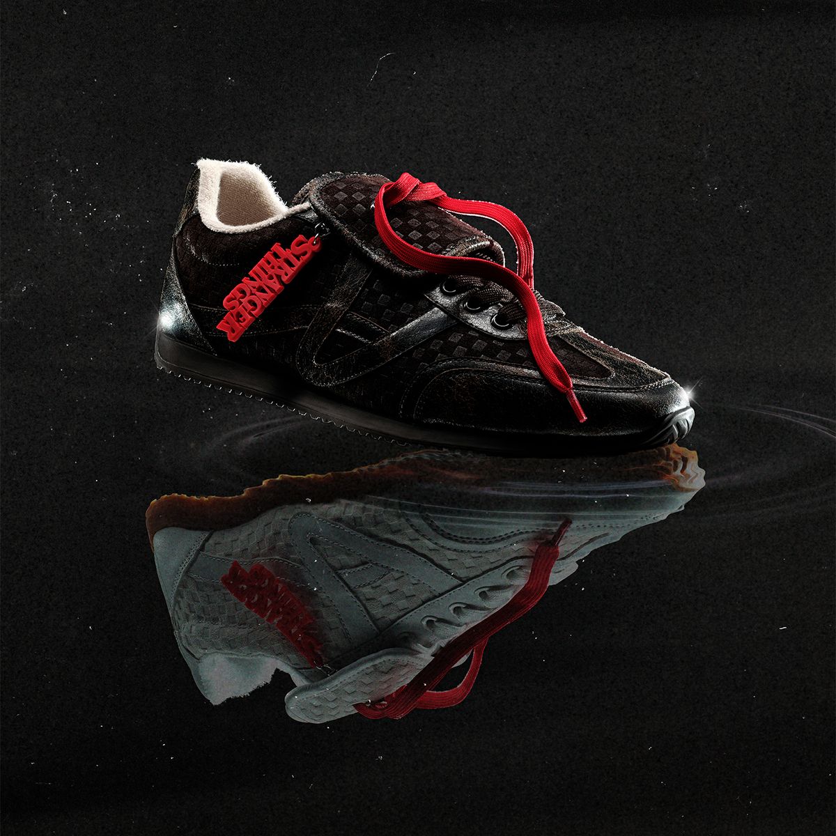 ALDO - Thevoid Zapatilla Urbana Hombre Café Stranger Things x Aldo