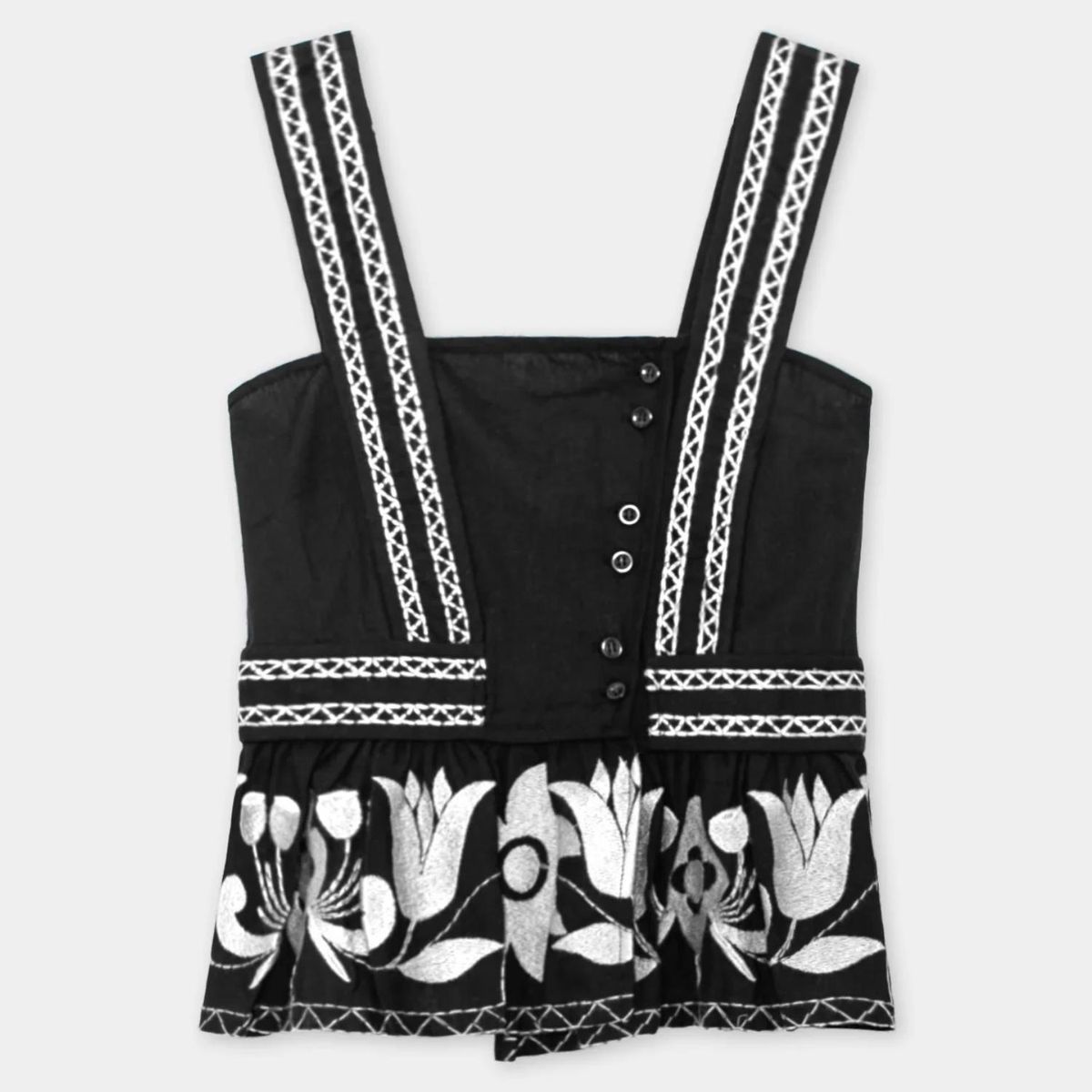 CHERUBINA - Top 100% Algodón Mujer Cherubina