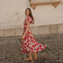 CHERUBINA - Vestido Midi Mujer